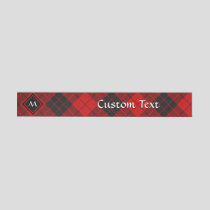 Clan Macleod of Raasay Tartan Wrap Around Address Label