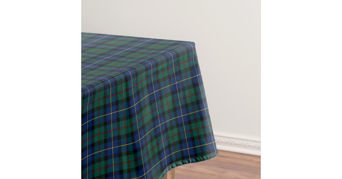MacLeod Crest Tablecloth - Black Style main image 1