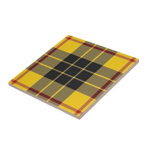 Clan MacLeod Scottish Expressions Tartan Tile