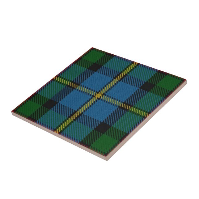 Clan MacLeod Tartan  Ceramic Tile (Side)