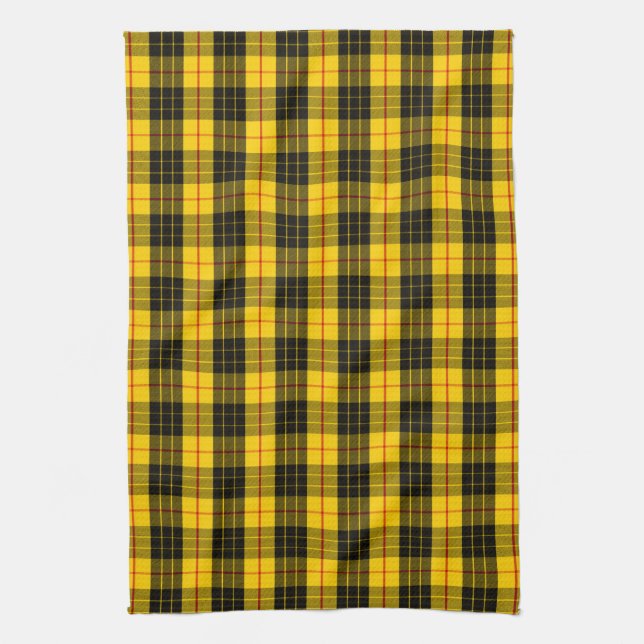 Clan MacLeod Tartan Kitchen Towel (Vertical)