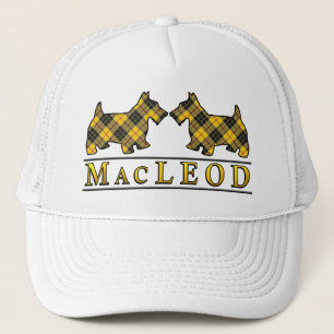 Clan MacLeod Tartan Scottie Dogs Trucker Hat