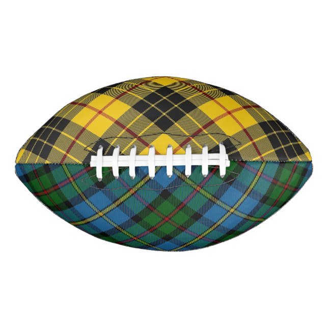 Clan MacLeod Two in One Scottish Tartan Football (Front)