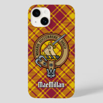 Clan MacMillan Crest over Dress Tartan Case-Mate iPhone 14 Case
