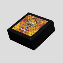 Clan MacMillan Crest over Dress Tartan Gift Box