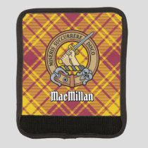 Clan MacMillan Crest over Dress Tartan Luggage Handle Wrap