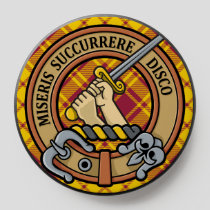 Clan MacMillan Crest over Dress Tartan PopSocket
