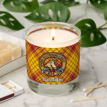 Clan MacMillan Crest over Dress Tartan Scented Candle