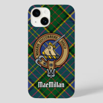 Clan MacMillan Crest over Hunting Tartan Case-Mate iPhone 14 Case