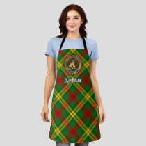 Clan MacMillan Crest over Tartan Apron