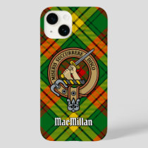 Clan MacMillan Crest over Tartan Case-Mate iPhone 14 Case