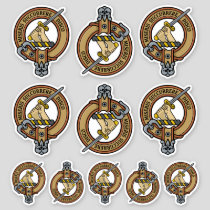 Clan MacMillan Crest Sticker Set