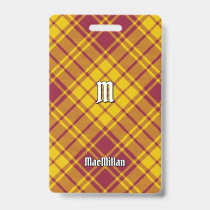 Clan MacMillan Dress Tartan Badge