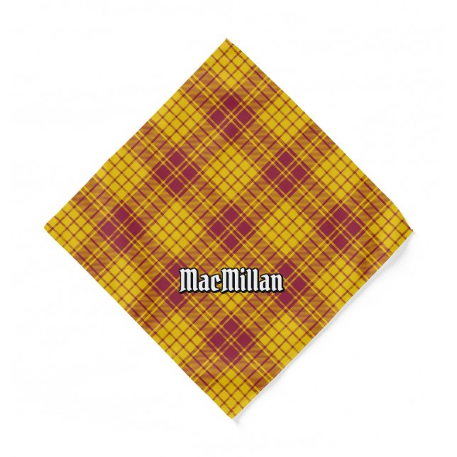Clan MacMillan Dress Tartan Bandana (Front)