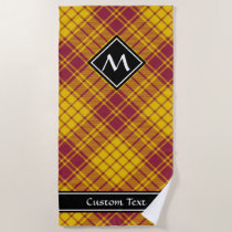Clan MacMillan Dress Tartan Beach Towel