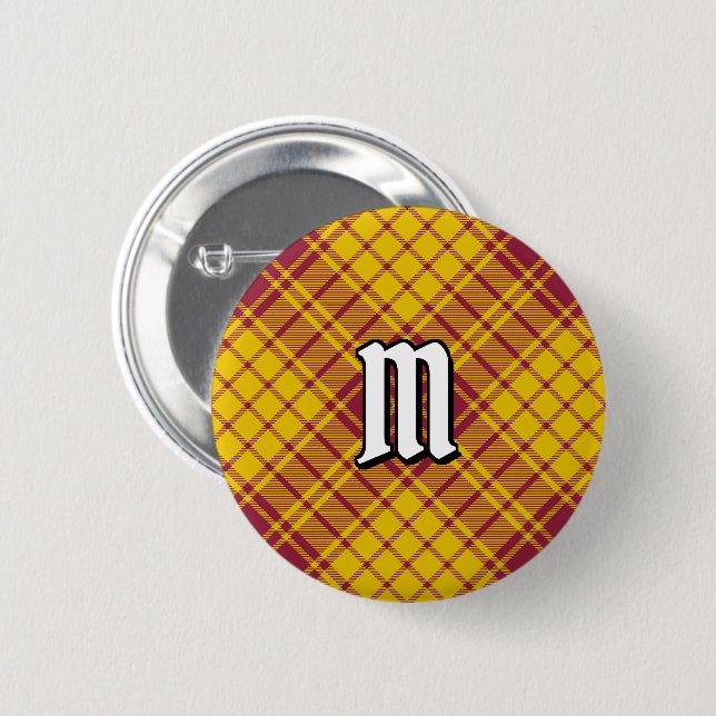 Clan MacMillan Dress Tartan Button (Front & Back)