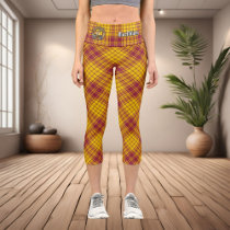 Clan MacMillan Dress Tartan Capri Leggings