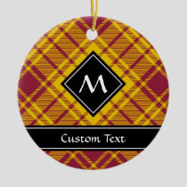 Clan MacMillan Dress Tartan Ceramic Ornament