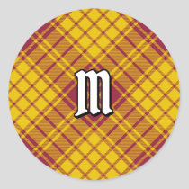 Clan MacMillan Dress Tartan Classic Round Sticker