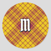 Clan MacMillan Dress Tartan Classic Round Sticker