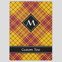 Clan MacMillan Dress Tartan Clipboard