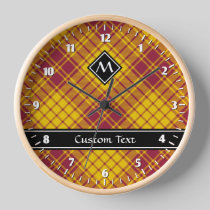 Clan MacMillan Dress Tartan Clock
