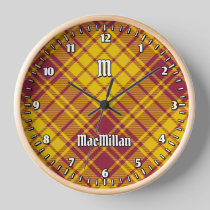 Clan MacMillan Dress Tartan Clock