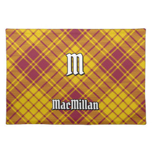 Clan MacMillan Dress Tartan Cloth Placemat