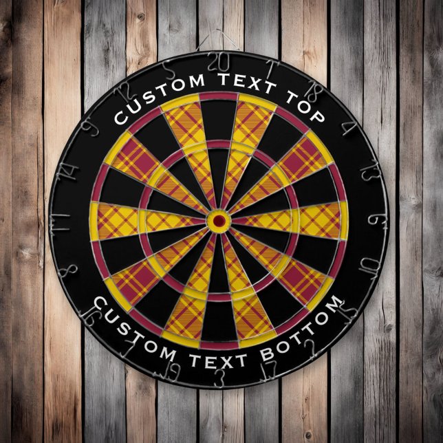 Clan MacMillan Dress Tartan Dart Board (Creator Uploaded)