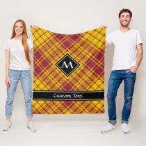 Clan MacMillan Dress Tartan Fleece Blanket