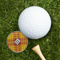 Clan MacMillan Dress Tartan Golf Ball Marker
