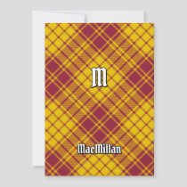 Clan MacMillan Dress Tartan Invitation