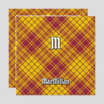 Clan MacMillan Dress Tartan Invitation