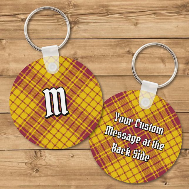 Clan MacMillan Dress Tartan Keychain (Creator Uploaded)