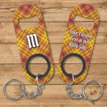 Clan MacMillan Dress Tartan Keychain Bottle Opener