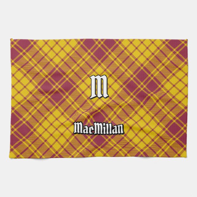 Clan MacMillan Dress Tartan Kitchen Towel (Horizontal)