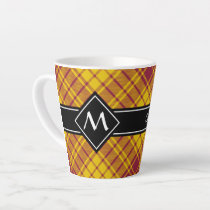 Clan MacMillan Dress Tartan Latte Mug