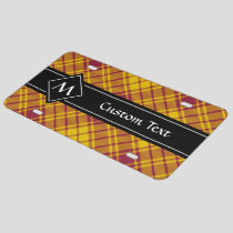 Clan MacMillan Dress Tartan License Plate