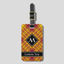 Clan MacMillan Dress Tartan Luggage Tag