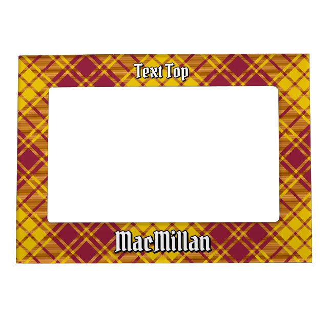 Clan MacMillan Dress Tartan Magnetic Frame (Front)