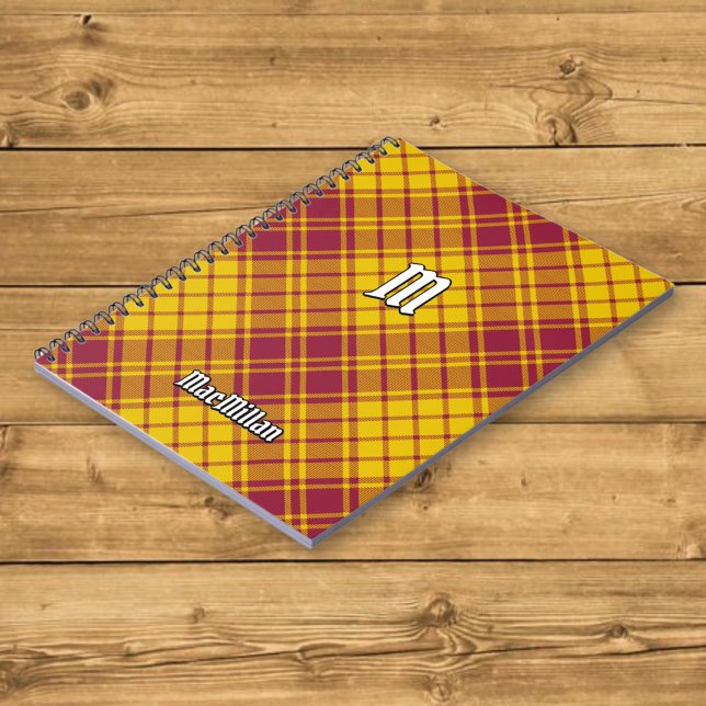 Clan MacMillan Dress Tartan Notebook (Creator Uploaded)
