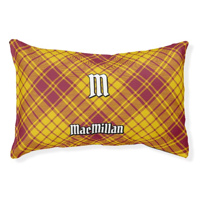 Clan MacMillan Dress Tartan Pet Bed (Front)