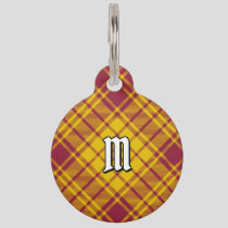 Clan MacMillan Dress Tartan Pet ID Tag