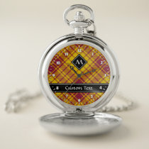 Clan MacMillan Dress Tartan Pocket Watch