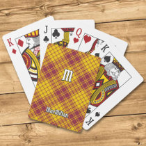 Clan MacMillan Dress Tartan Poker Cards