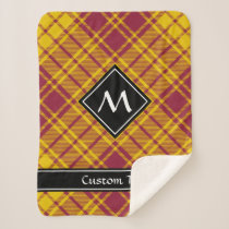 Clan MacMillan Dress Tartan Sherpa Blanket