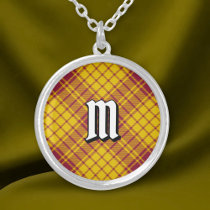 Clan MacMillan Dress Tartan Silver Plated Necklace