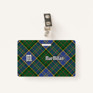 Clan MacMillan Hunting Tartan Badge