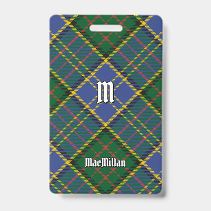 Clan MacMillan Hunting Tartan Badge