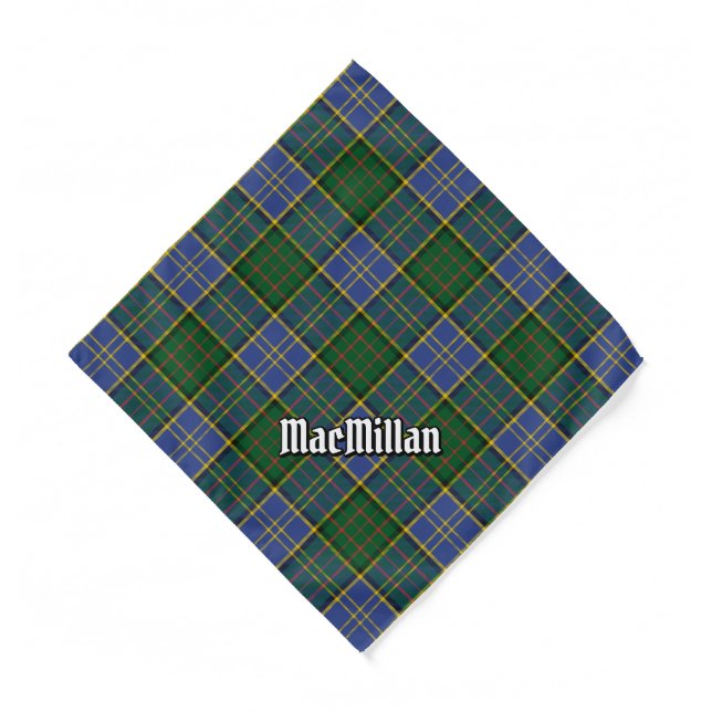 Clan MacMillan Hunting Tartan Bandana (Front)